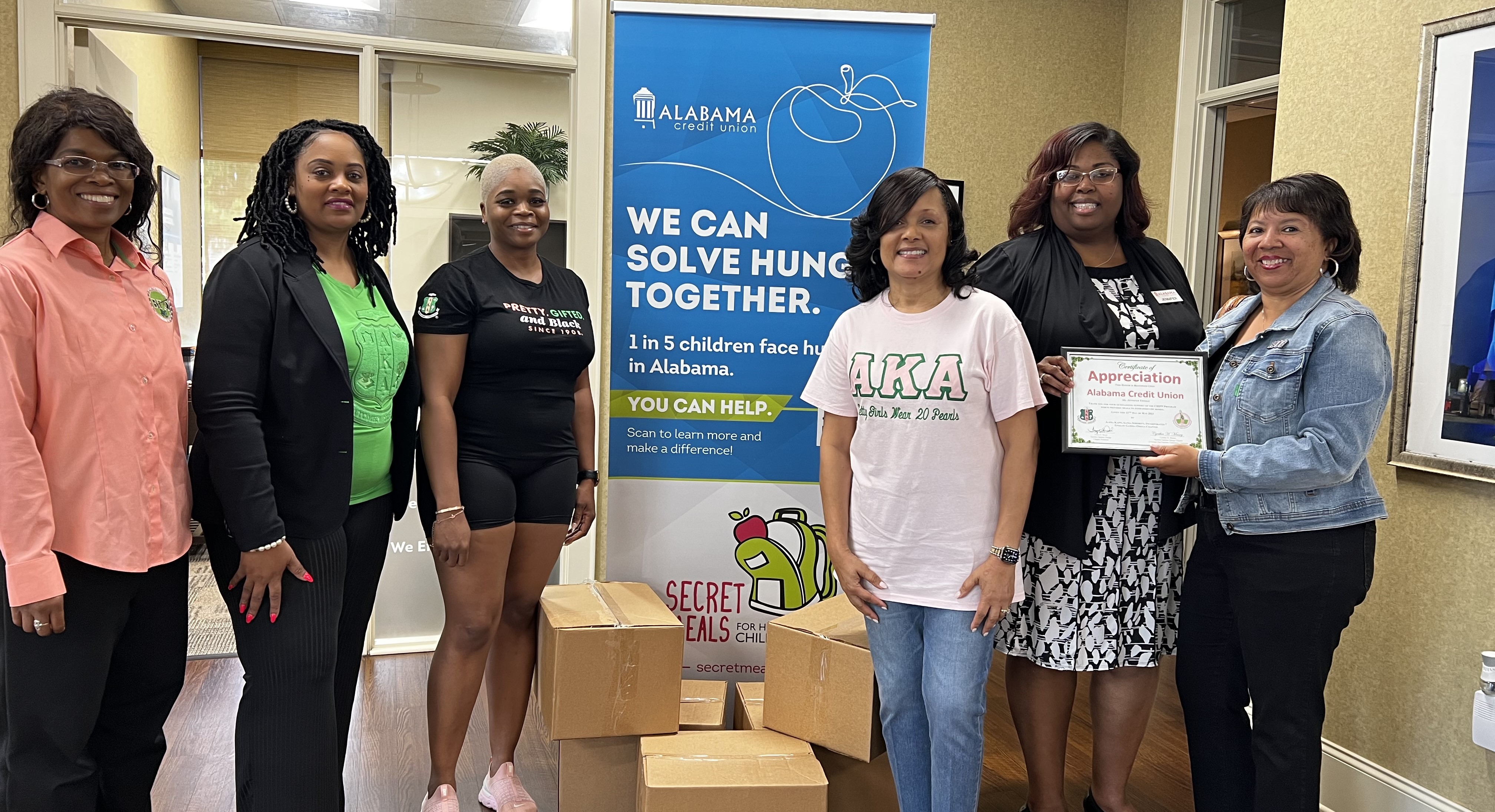 AL Credit Union Donates Food Boxes for EGO CHIPP Program